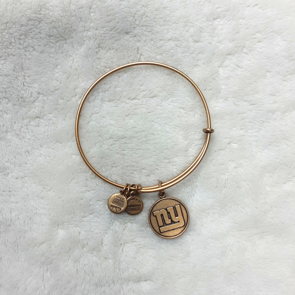 Alex and Ani NY Giants bracelet